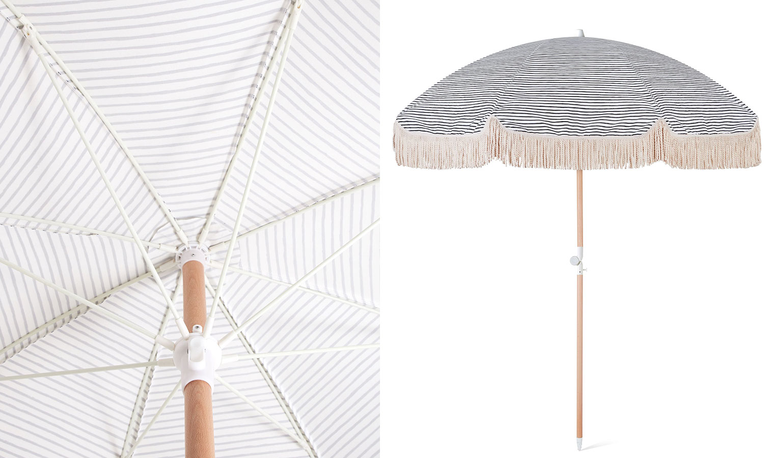 When buying a gift for the whole family, ensuring there's something for everyone. HELP! The Game, $25 $25 is a small price to pay for hours and hours of family fun, and that's exactly what HELP! The Game brings. Created by NRMA Insurance, the interactive board game rolls the dice on everything you own as you make your way around the country's landmarks, facing real-life situations and dilemmas experienced by everyday Australians, including floods, fires, tremors, burglars and bin chickens. As you navigate the board as one of six diverse characters, encountering new risks, players must protect their assets with domes, and the player with the most assets remaining in the end wins. For ages 8+, it's described as a fun and educational game that helps players understand the value and role of insurance. In addition, a portion of proceeds supports disaster relief and recovery for the Australian Red Cross. Christmas is about giving, and so it makes sense to be giving to a greater cause whilst also giving to your loved ones. HELP! The Game is available now exclusively at Kmart, online at helpthegame.com.au, and various online retailers. Help! The Game Beach Umbrella, from Sunday Supply Co., $249