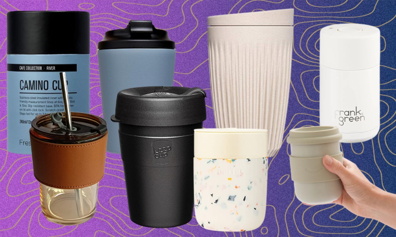 Reusable coffee cup