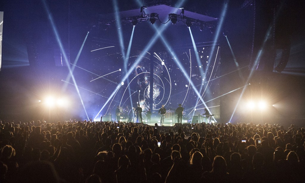 An image showing a Hillsong gathering to illustrate an article about the allegations made in Spoltight Channel 7's documentary.