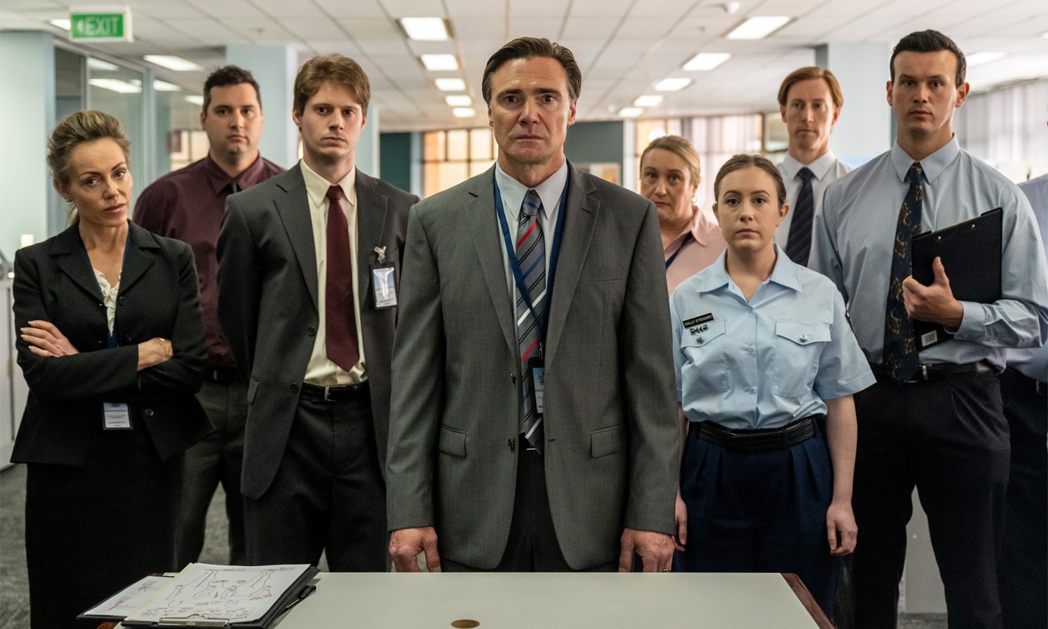 The cast of 'The Claremont Murders', an Australian true crime drama on Channel 7.
