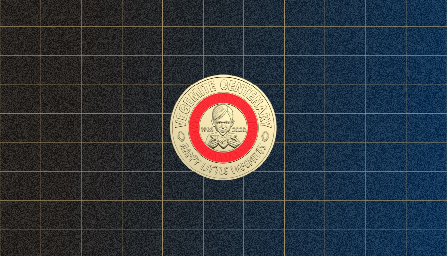 The third Woolworths Vegemite coin.