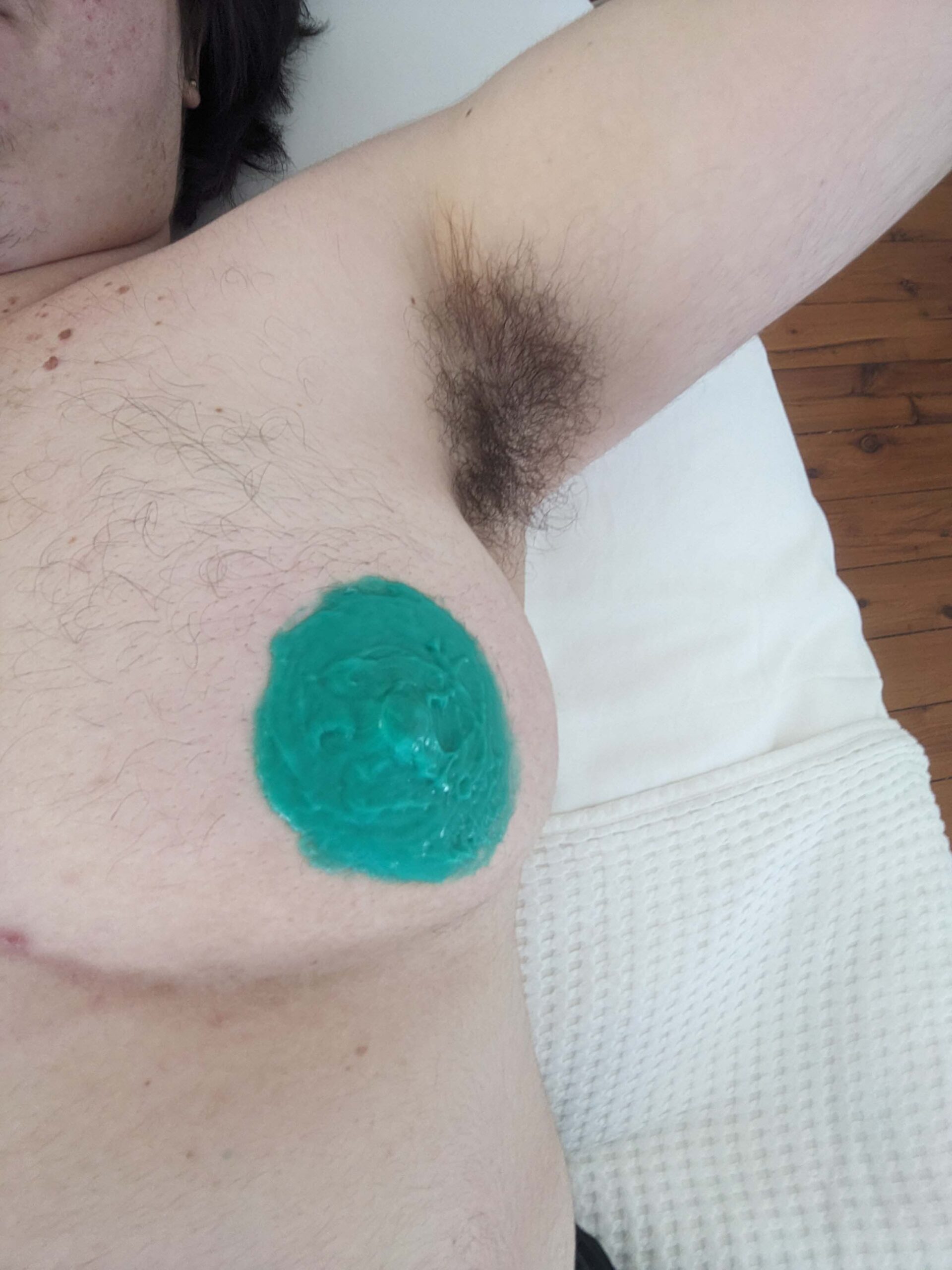 Kipp Lee donating their nipple