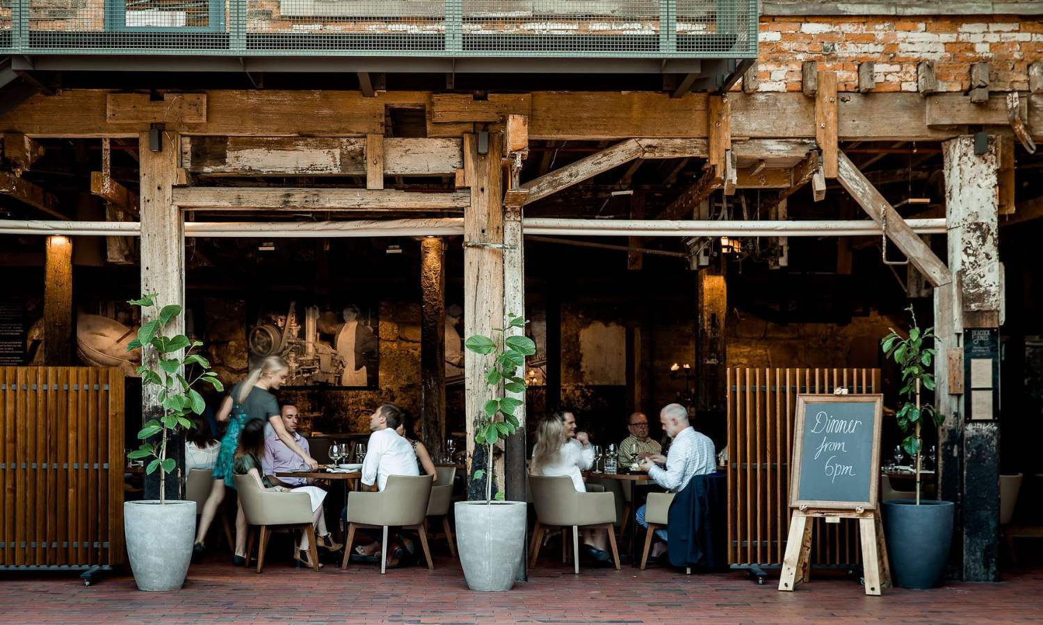 best outdoor dining hobart 