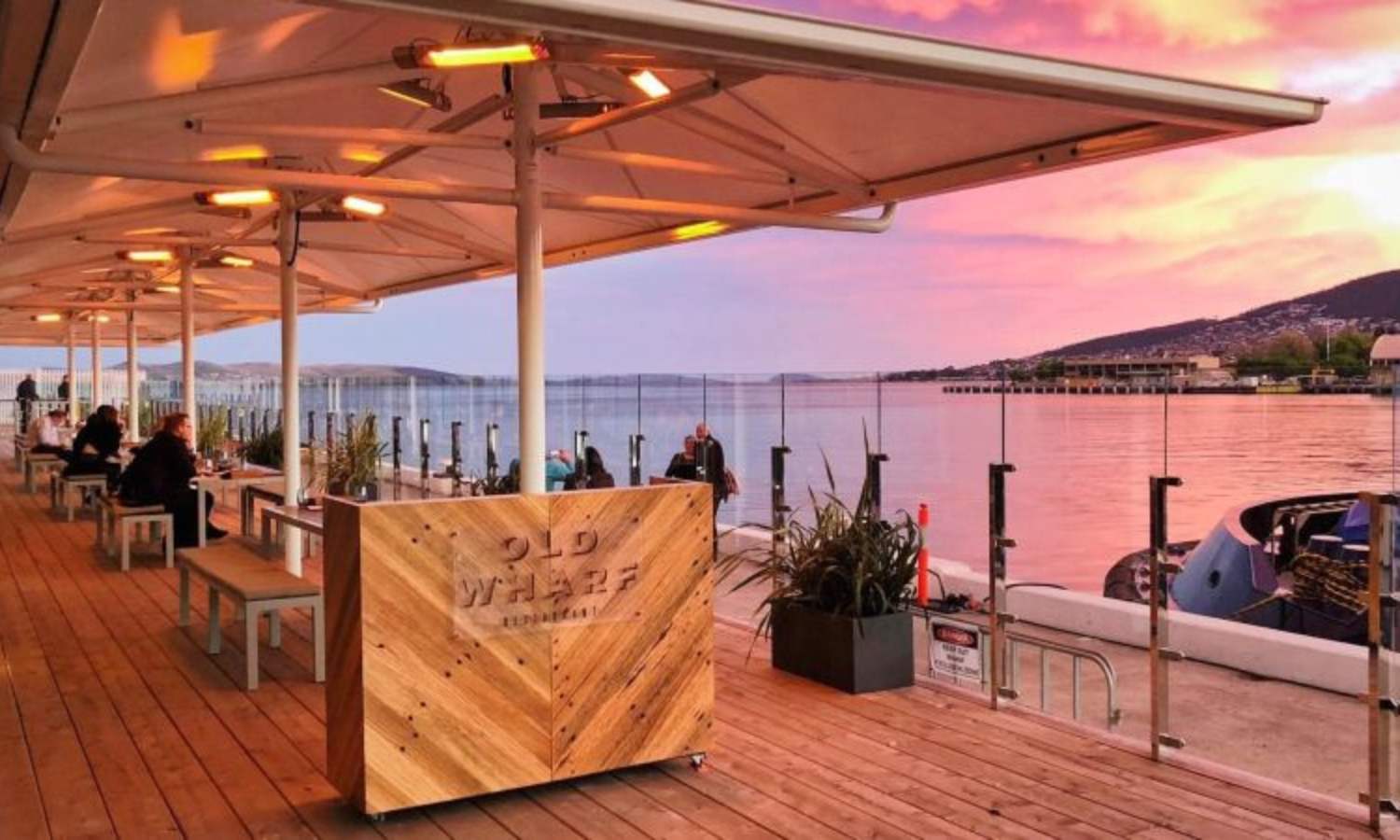 best outdoor dining hobart 