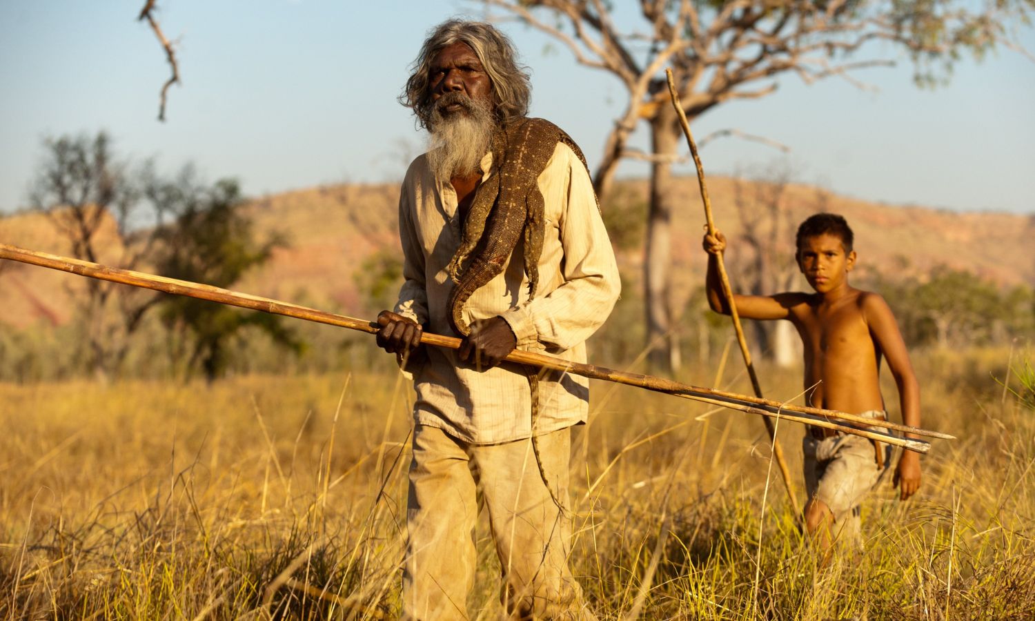 An image showing a scene from the indigenous film satellite boy