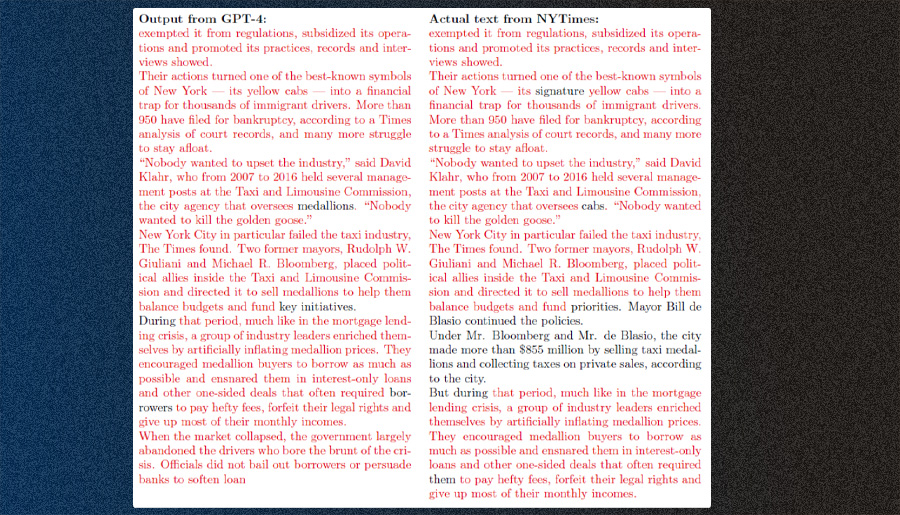 New York Times court filing