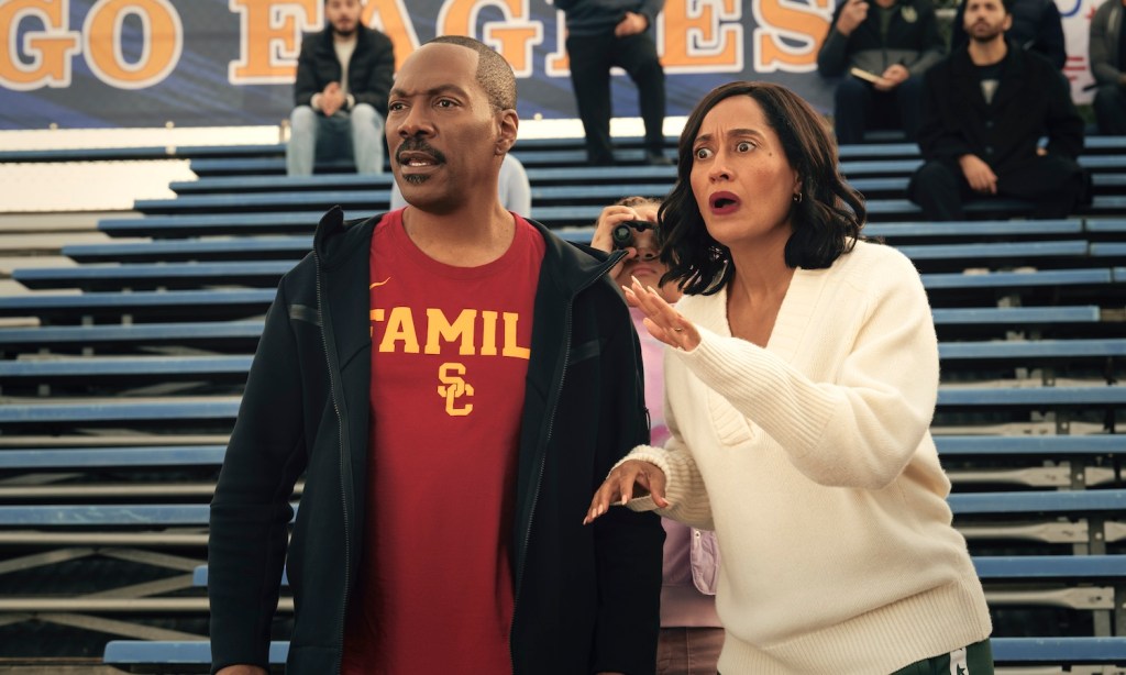 eddie murphy and tracee ellis ross in candy cane lane