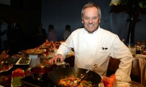 Oscars food menu Wolfgang Puck