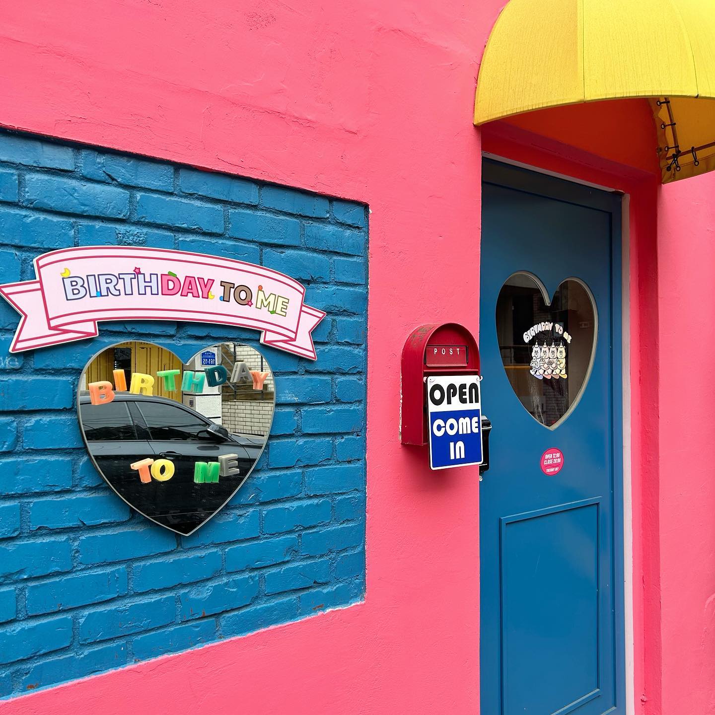 Seoul cafes birthday to me