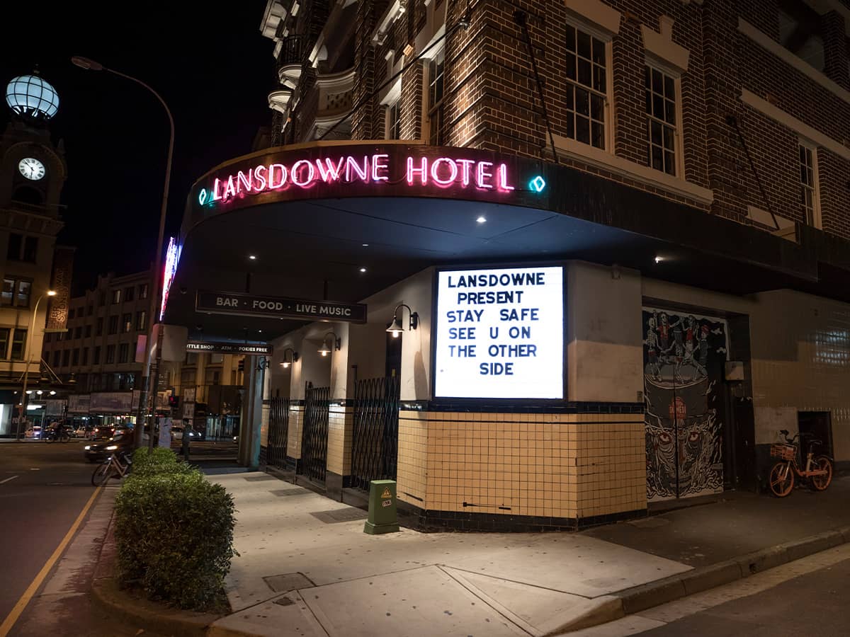 lansdowne hotel not closing