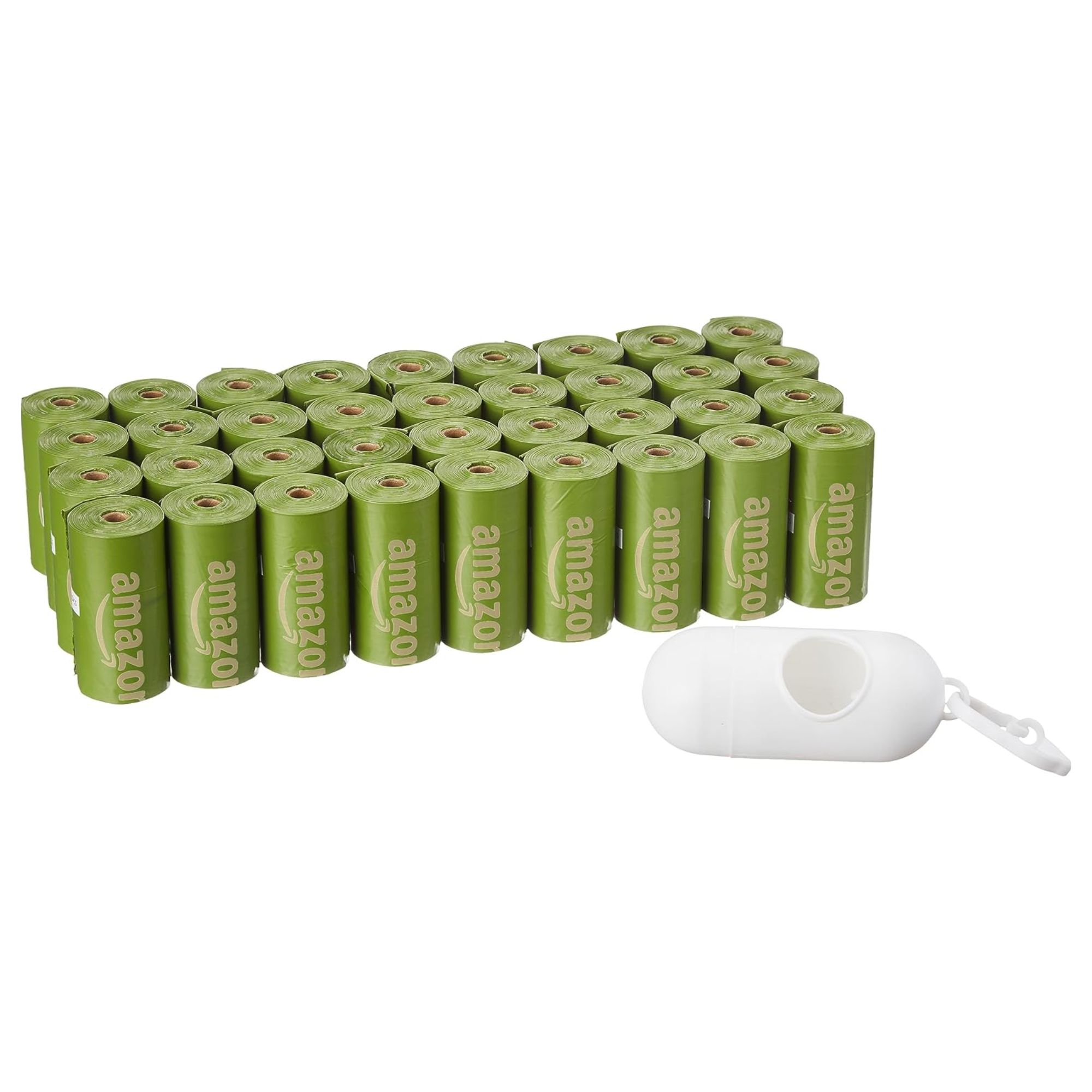 Amazon Basics Dog Poop Bags 36 rolls with Dispenser