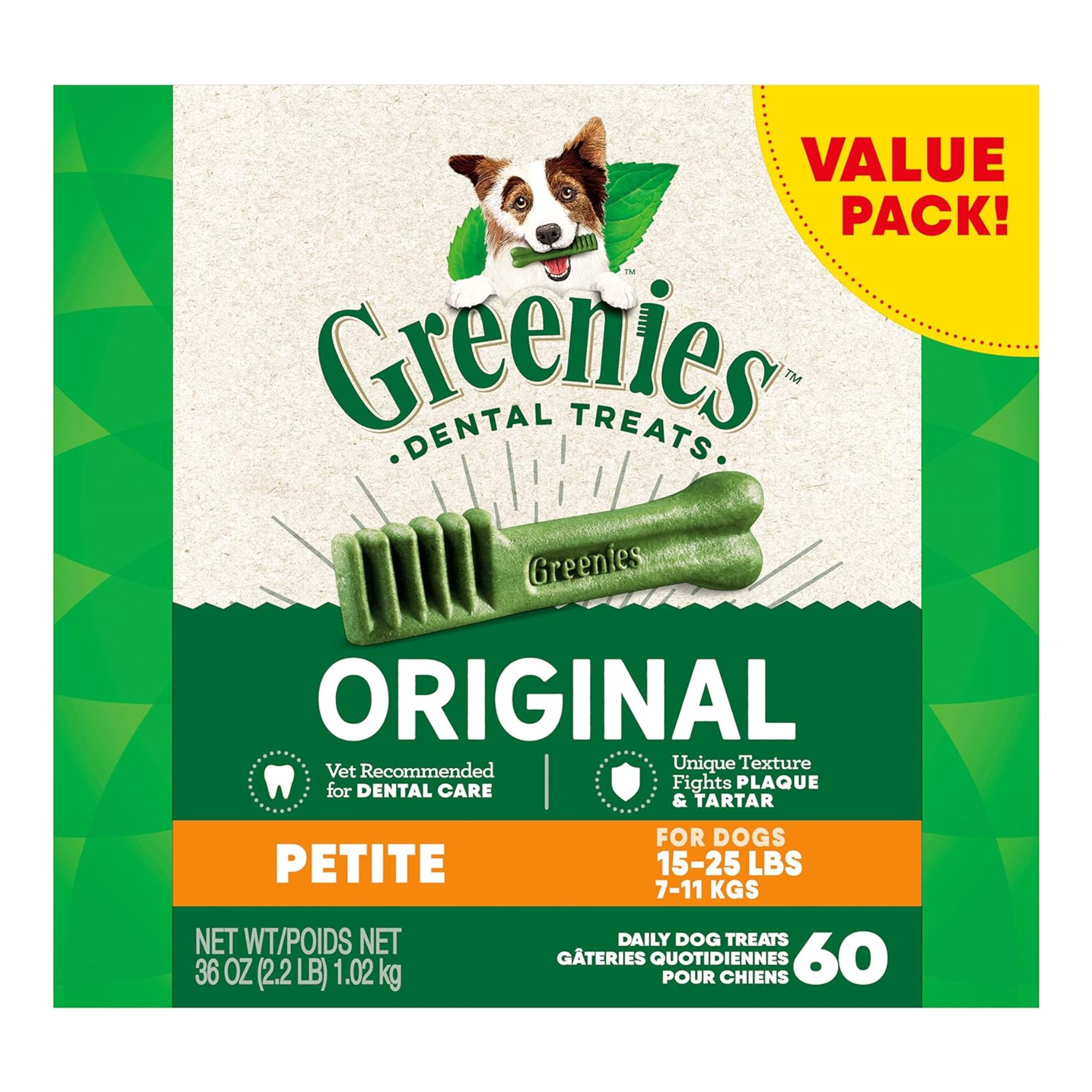 GREENIES Canine Dental Dog Treats