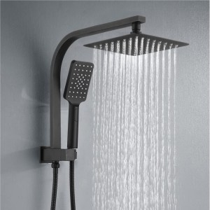 Decaura Twin Shower Head Rail Set, best shower gadgets