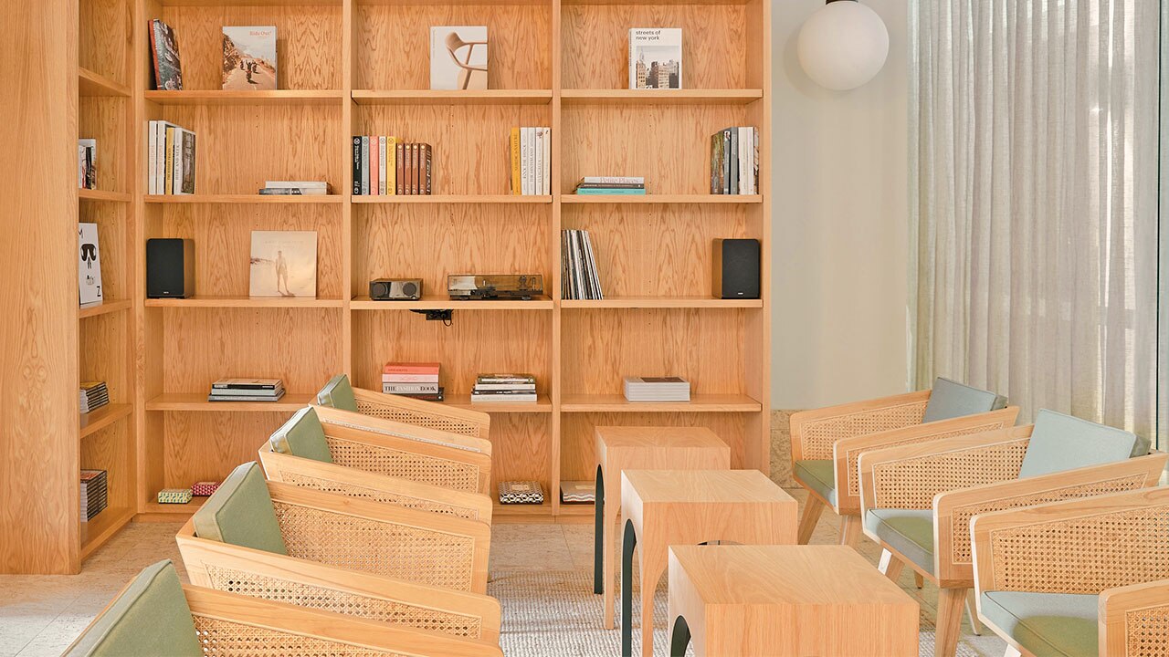 The Calile library hotel trends Australia